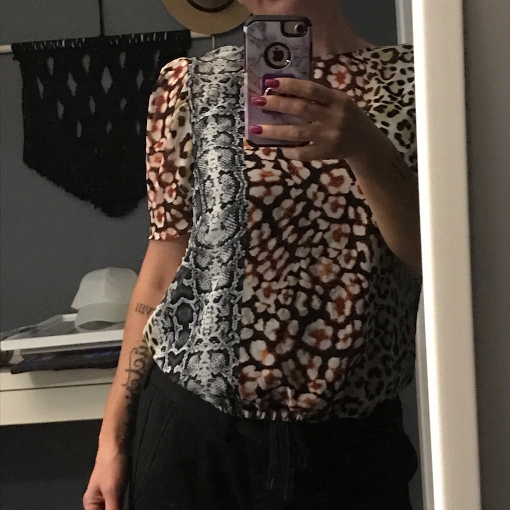 Express blouse size small